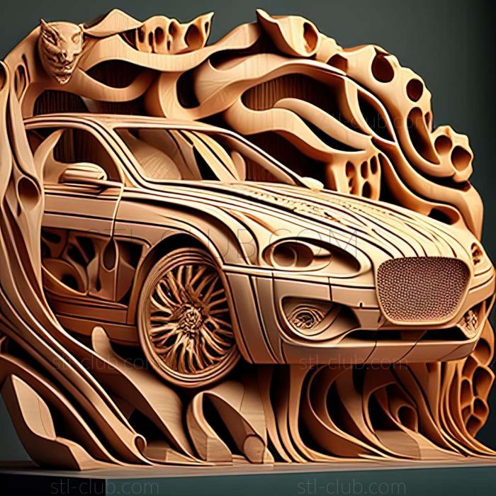 3D модель Jaguar X Type (STL)